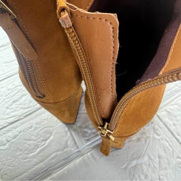 Franco Sarto Women's Venture Bootie In Whisky Color Size 6 - Picture 15 of 16